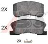 A.B.S. 37169 OE Brake Pad Set, disc brake